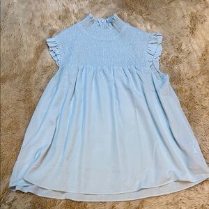 French Connection Light Blue Blouse